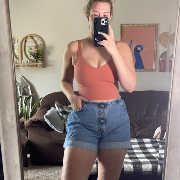 Vintage Gitsno Jeanswear Denim Shorts - Picture 1 of 8